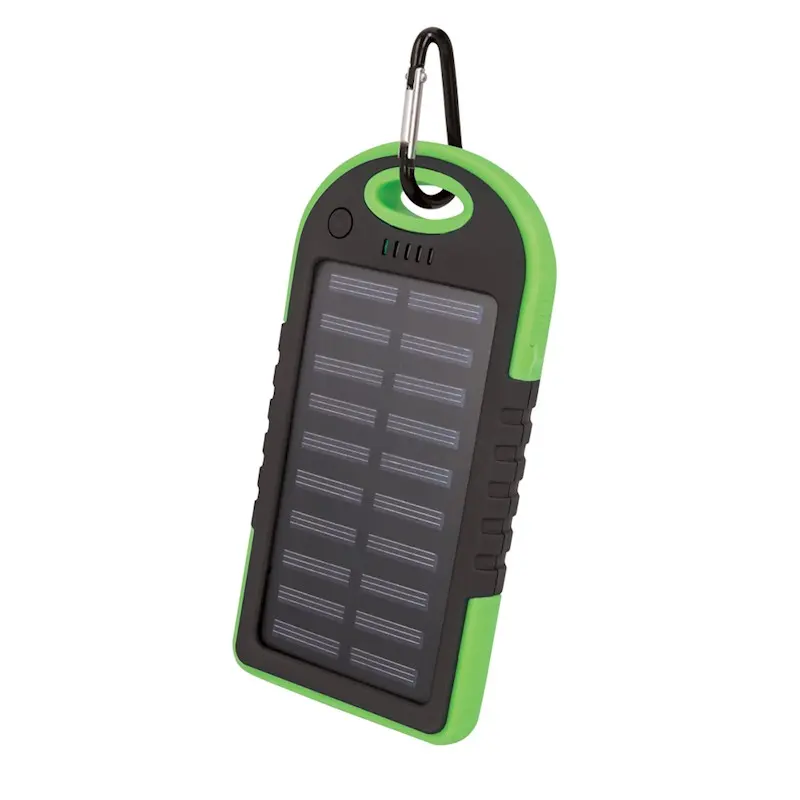 Solární powerbanka Setty 5000 mAh zelená 1