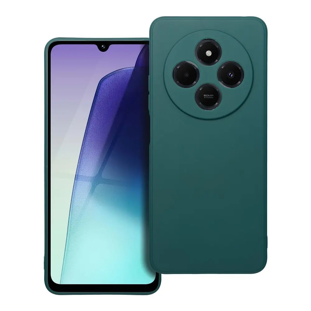 Silikonové pouzdro Xiaomi Redmi 14C, zelené