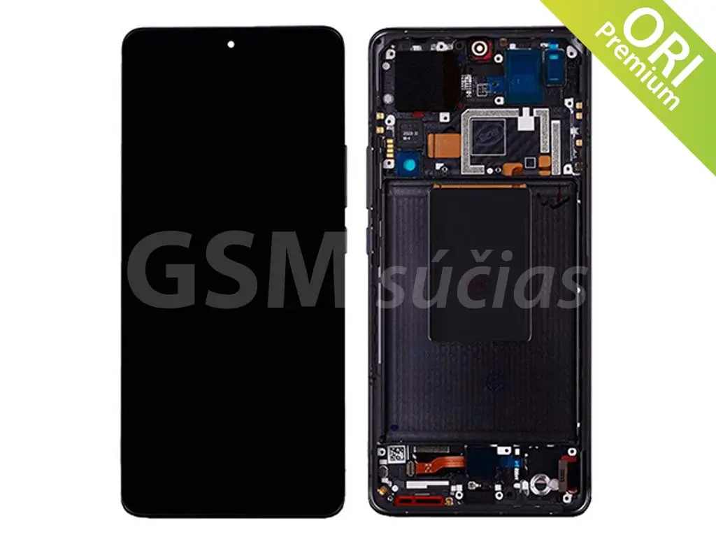 Xiaomi 12 Pro LCD displej + Dotykové sklo + Rám