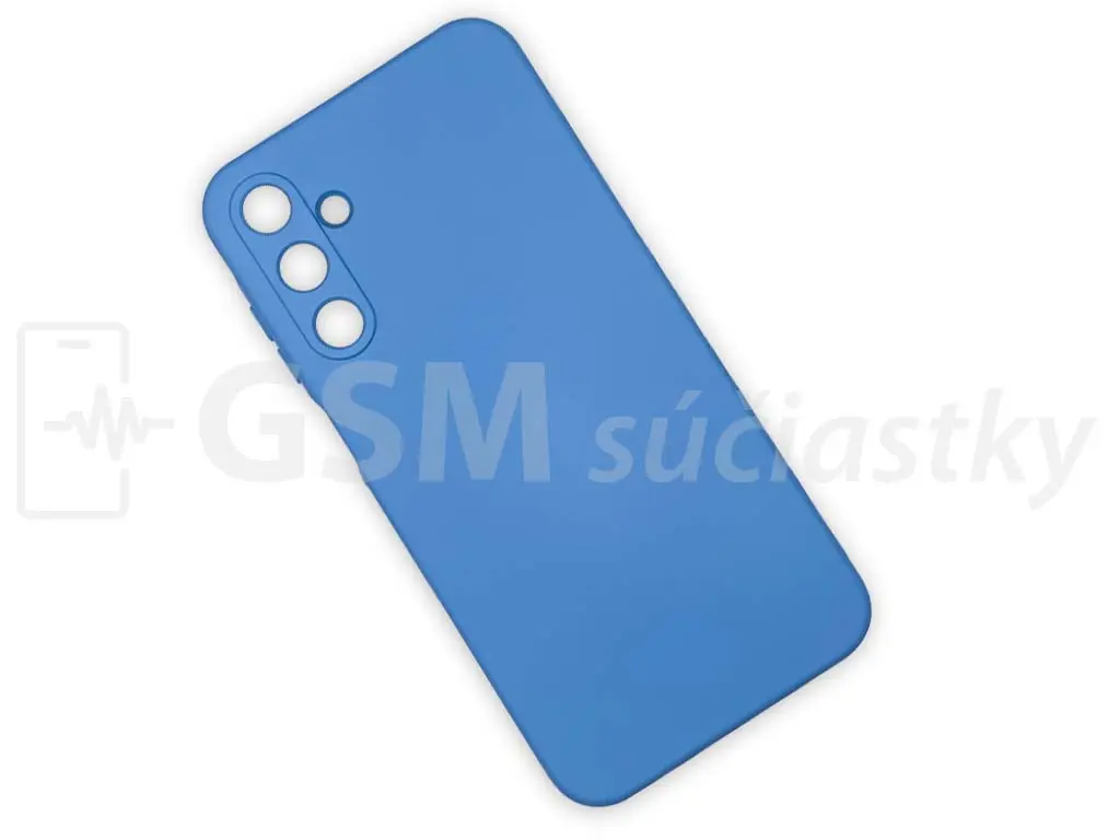 Silikonový kryt na mobil Samsung Galaxy A15 4G, A15 5G, světle modrý