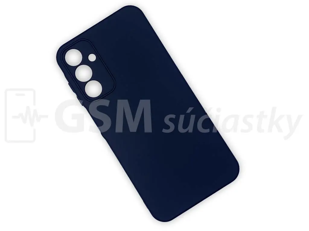 Silikonový kryt na mobil Samsung Galaxy A15 4G, A15 5G, Černý