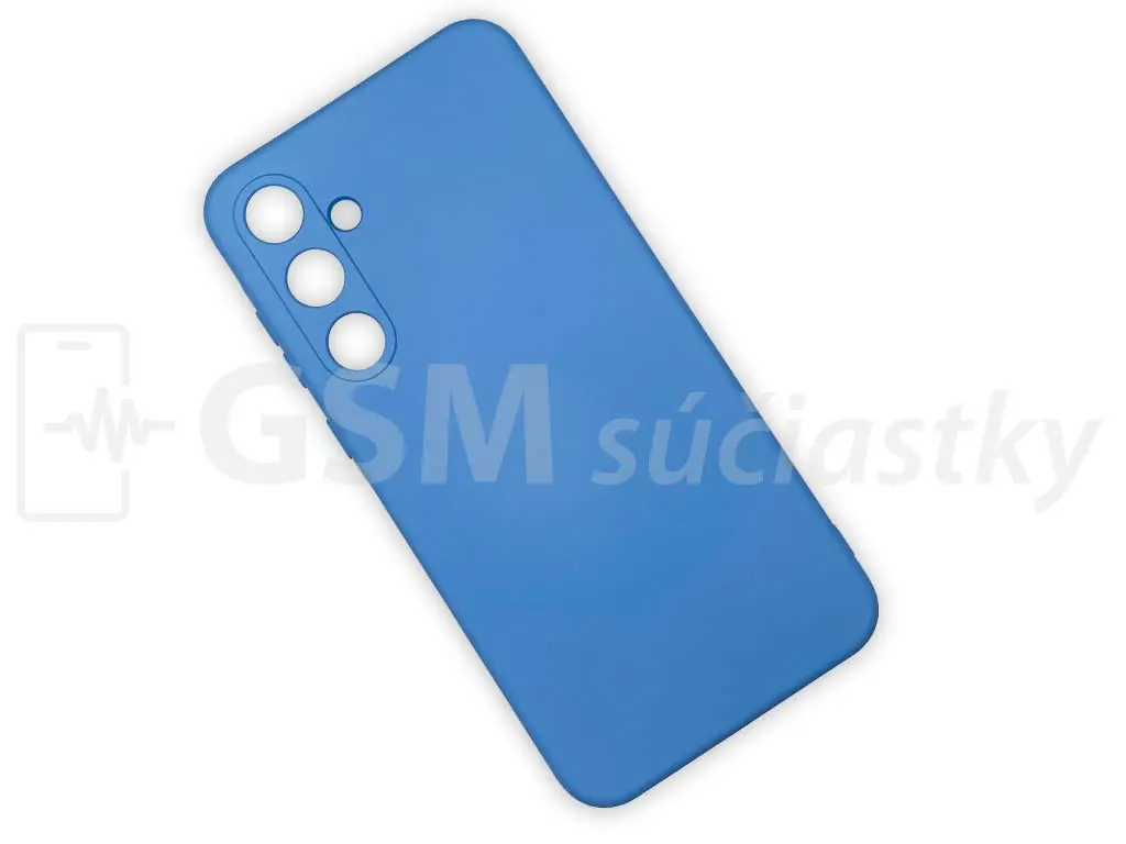Silikonový kryt na mobil Samsung Galaxy A35 5G, světle modrý