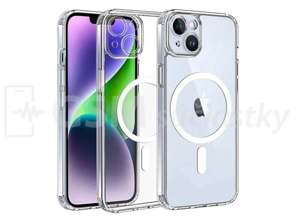 Pouzdro MagSafe pro Apple iPhone 14 Plus, průhledné
