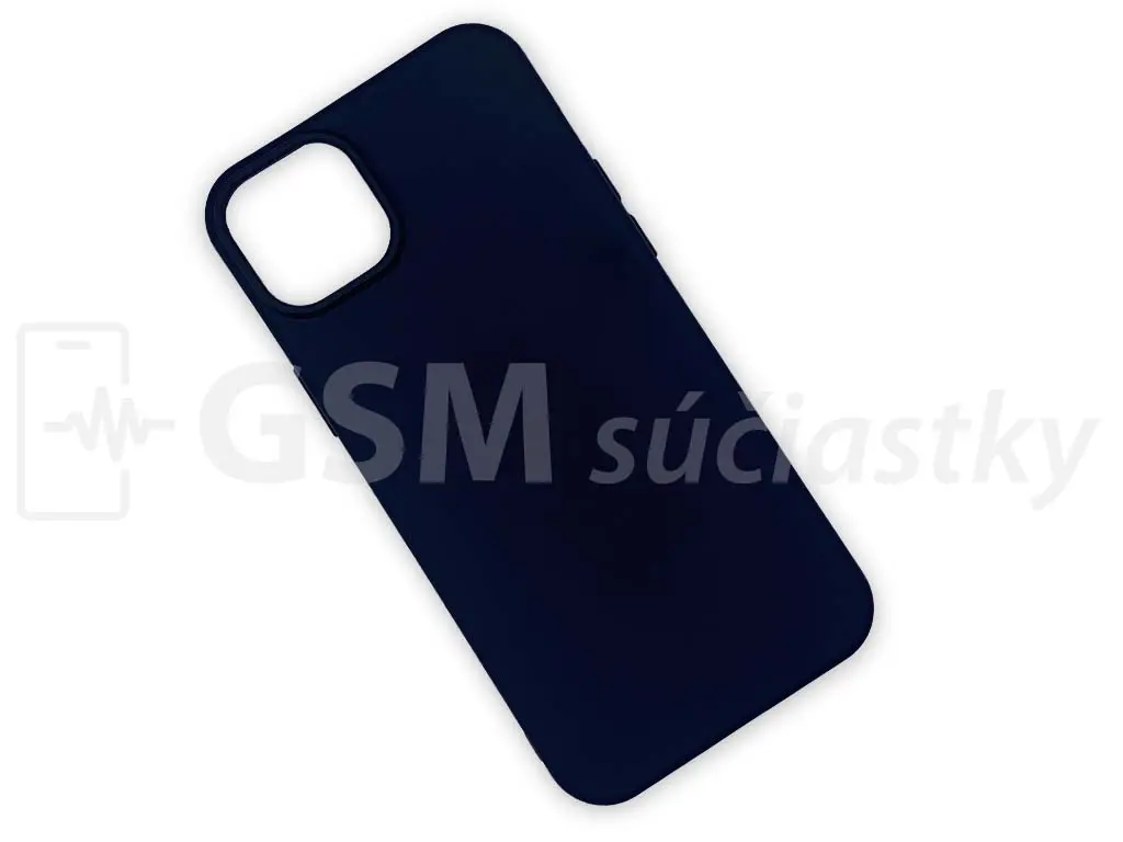 Silikonový kryt na mobil iPhone 14 Plus, Černý