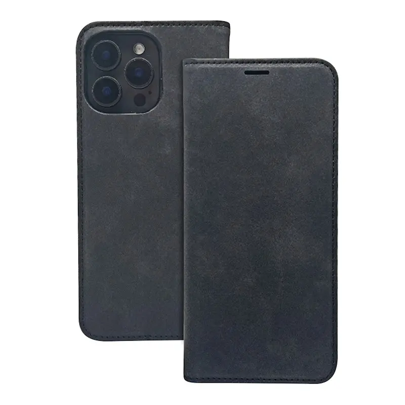 Knižní kryt iPhone 16 Pro, černý 1