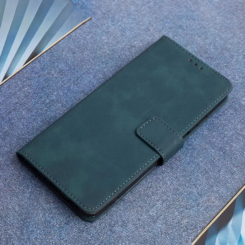 Otevírací knižní pouzdro iPhone 15 Plus zelené 2