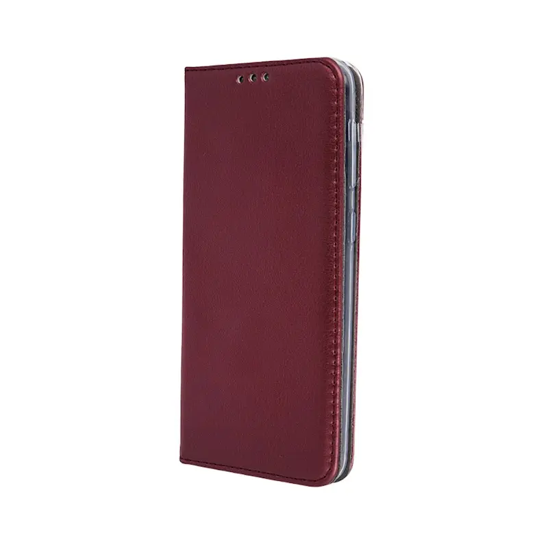 Knižní pouzdro Xiaomi Redmi 13C, Poco C65, Burgundy 1