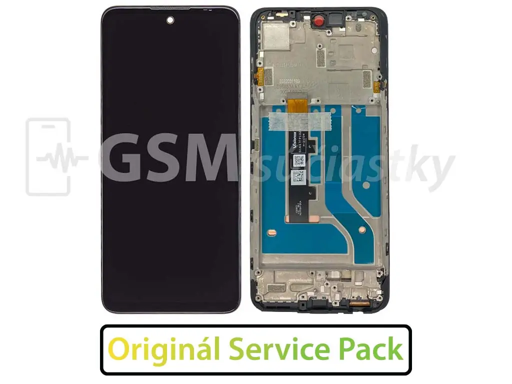 Motorola Edge 20 Lite LCD displej + Dotykové sklo a Rám Originál