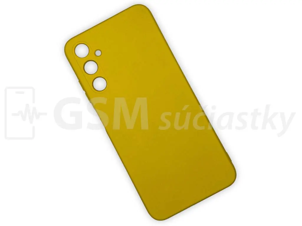 Silikonový kryt na Samsung Galaxy A05s, žlutý