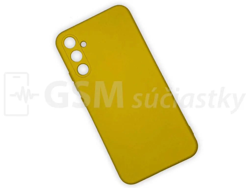 Silikonový kryt na Samsung Galaxy A34 5G, žlutý