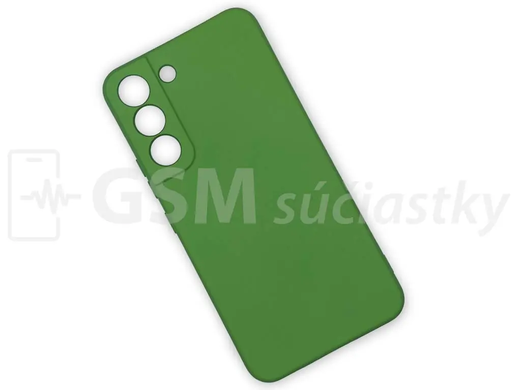 Silikonový kryt na Samsung Galaxy S22, zelený