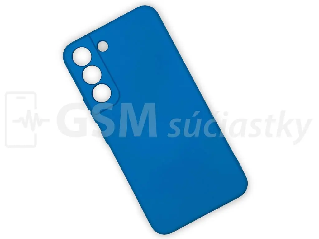 Silikonový kryt na Samsung Galaxy S22, modrý
