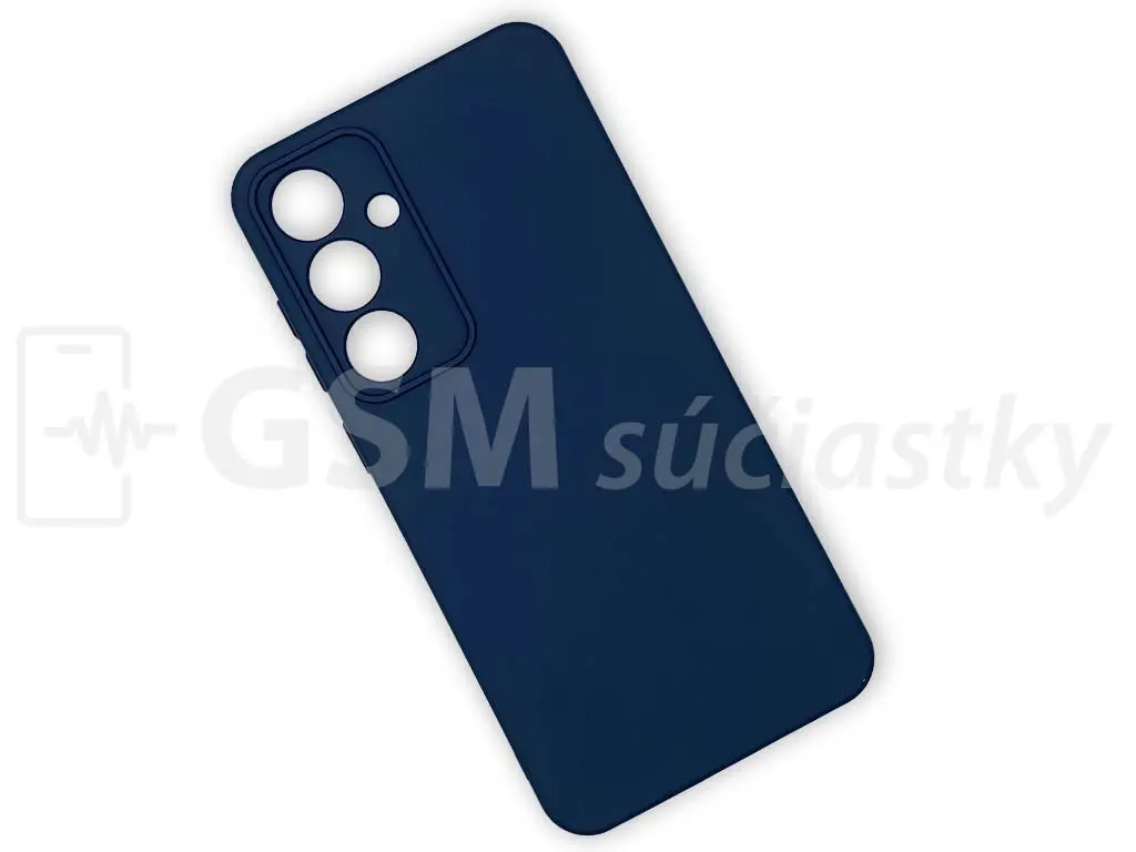 Silikonový kryt na Samsung Galaxy S24 FE, modrý