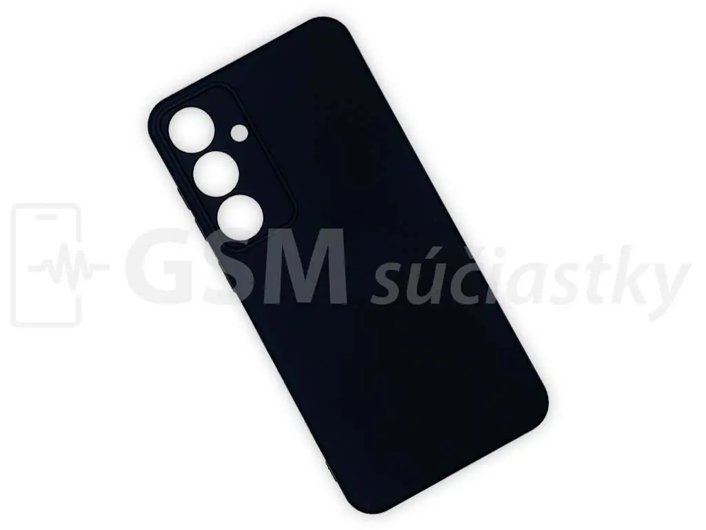 Silikonový kryt na Samsung Galaxy S24 Plus, černý