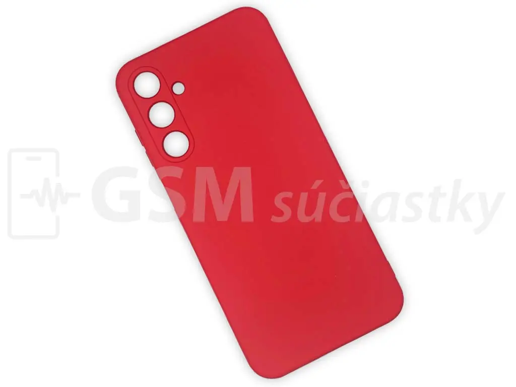 Silikonový kryt na Samsung Galaxy A25 5G, červený