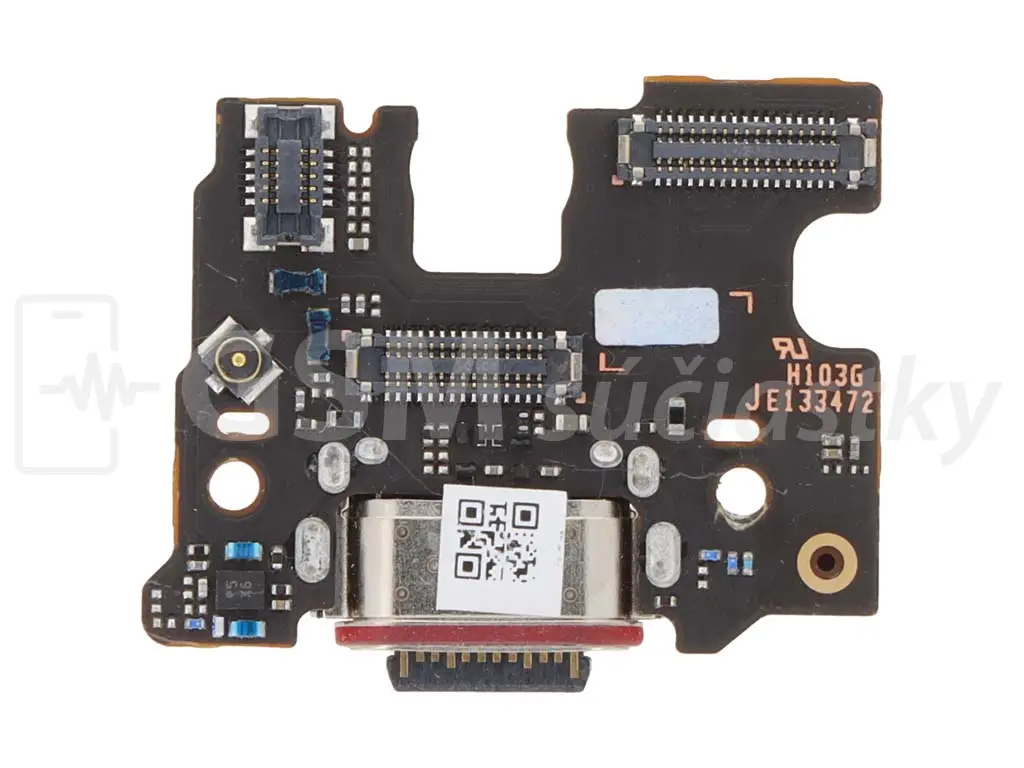 PCB deska nabíjení Motorola Edge 50 Pro nabíjecí konektor, mikrofon