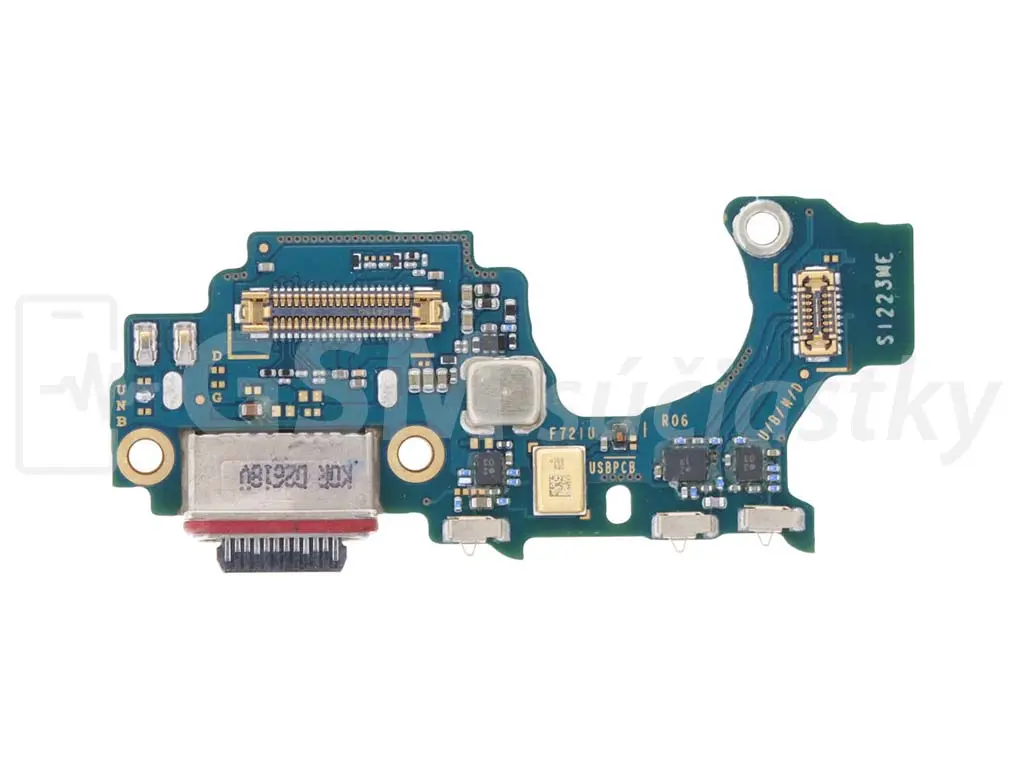 PCB deska nabíjení Samsung Galaxy Z Flip 4 5G nabíjecí konektor, mikrofon
