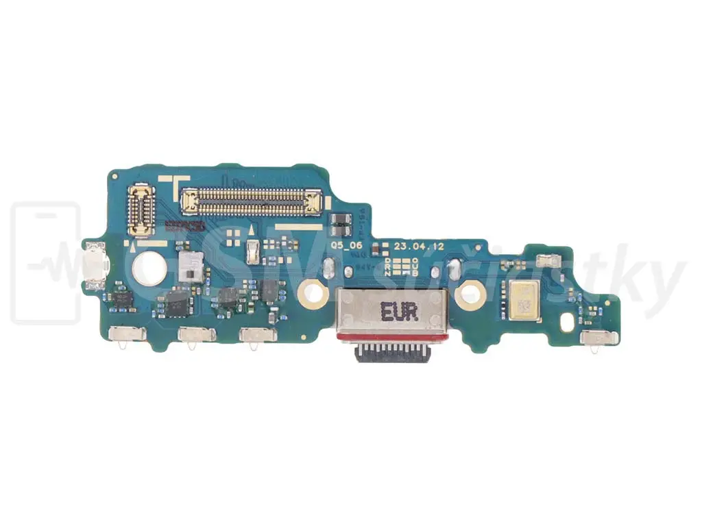 PCB deska nabíjení Samsung Galaxy Z Fold 5 5G nabíjecí konektor, mikrofon