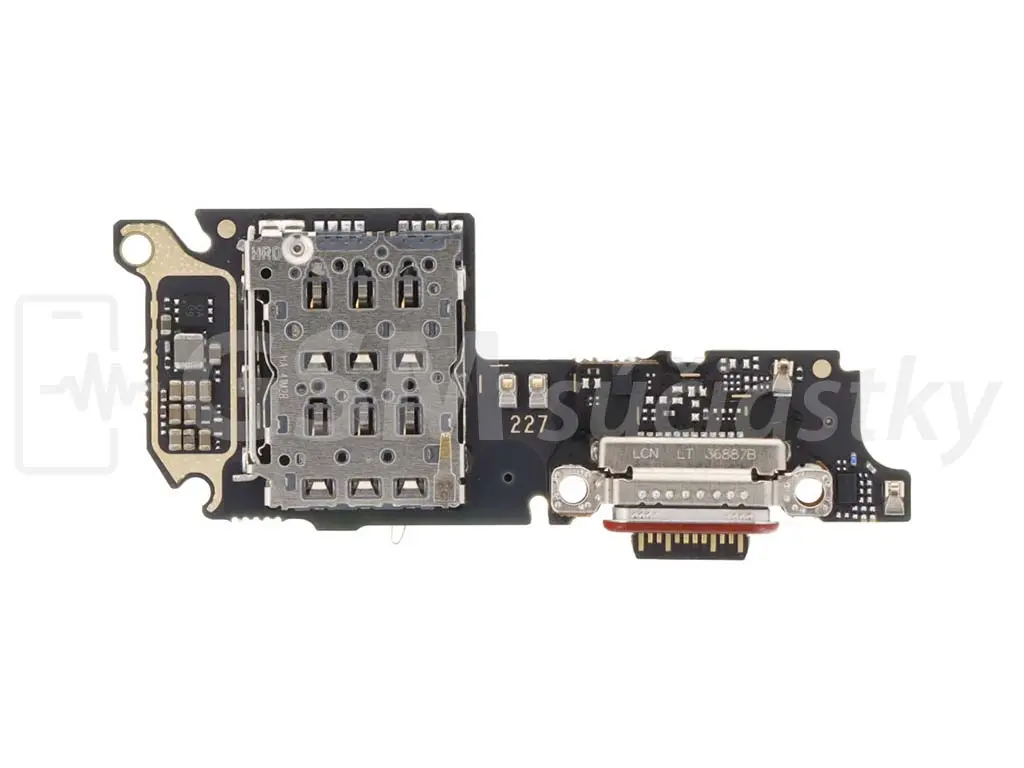 PCB deska nabíjení Xiaomi 14 nabíjecí konektor, mikrofon