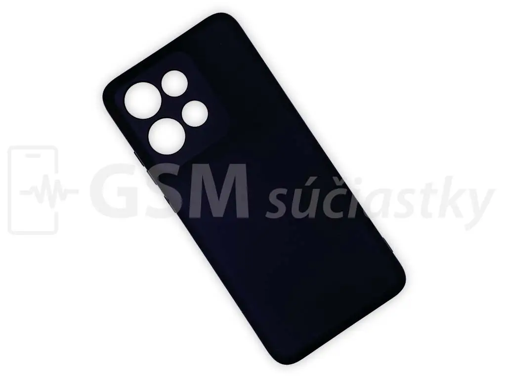 Silikonový kryt na mobil Motorola Edge 50 Neo, Černý