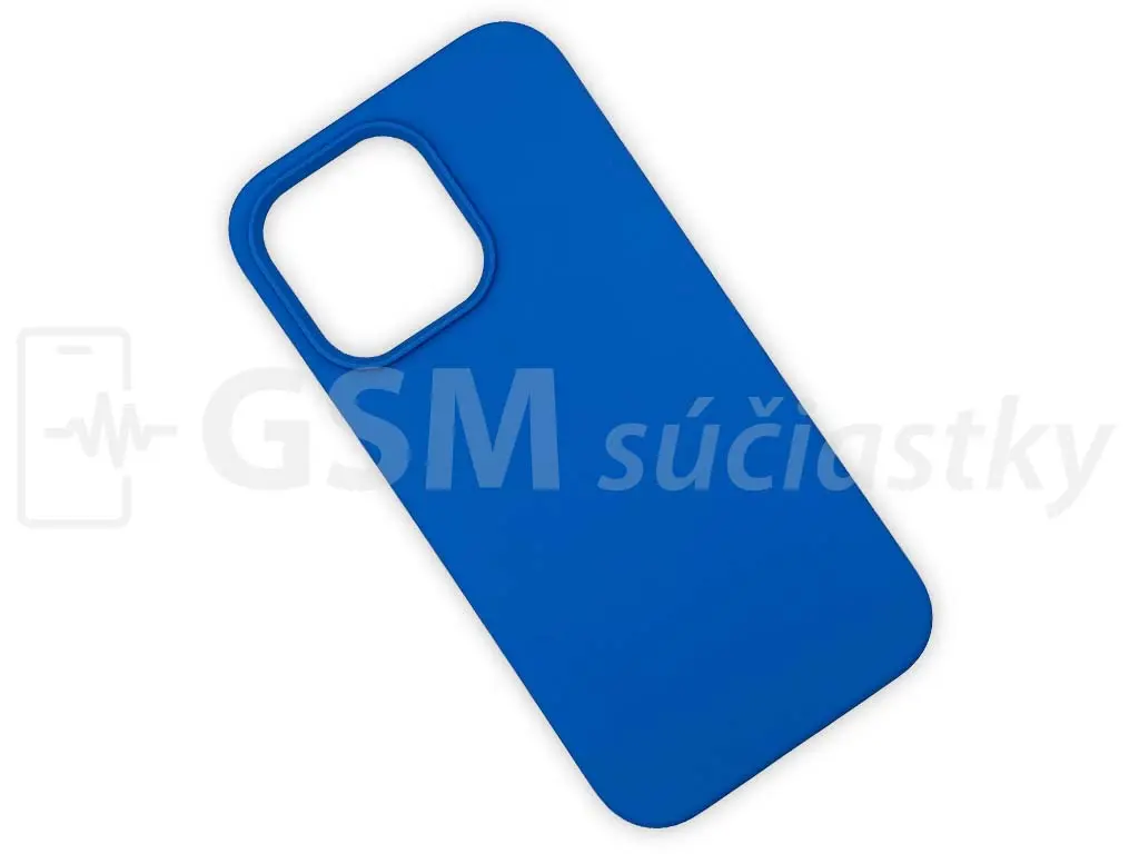 Silikonový kryt na mobil iPhone 13 Pro Světle modrý