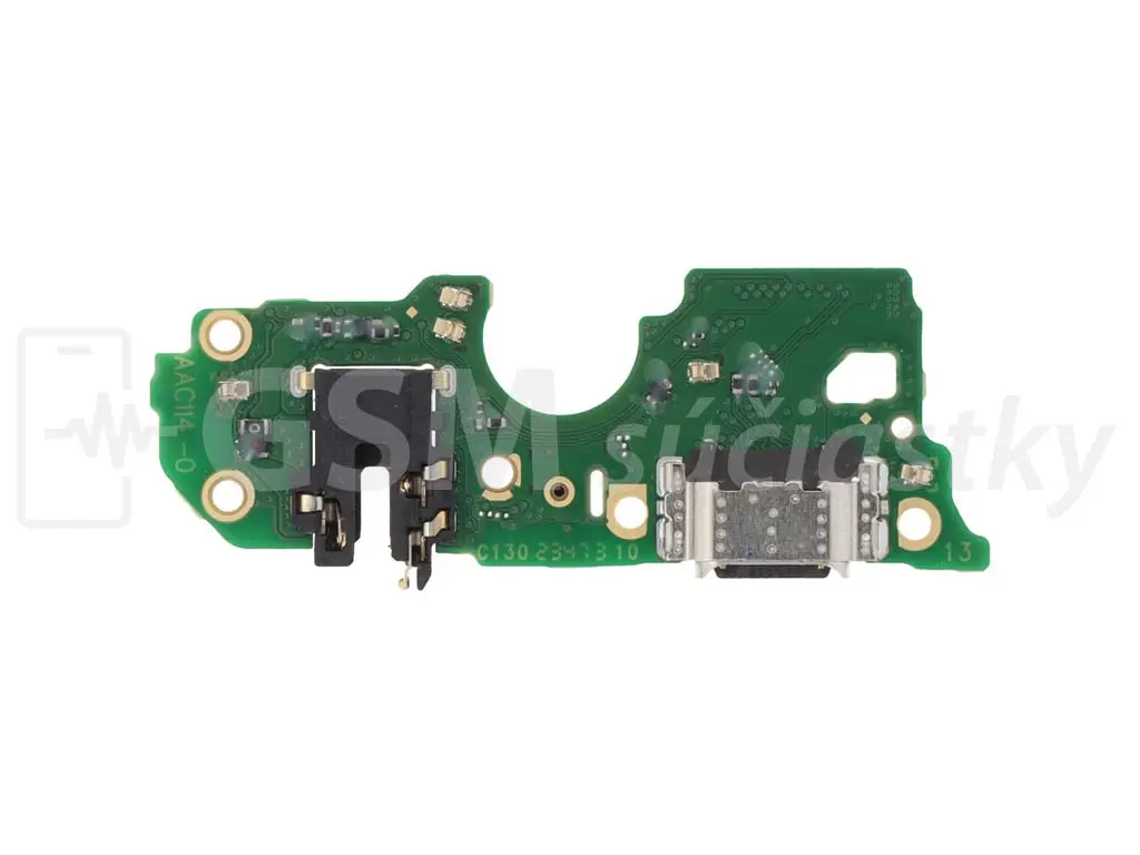 PCB deska nabíjení Oppo A38 nabíjecí konektor, mikrofon