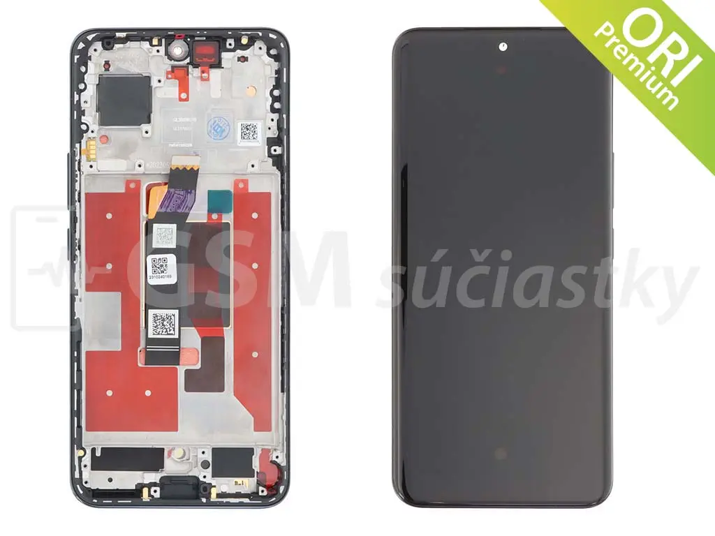Honor 90 LCD displej + dotykové sklo a rám Ori černý