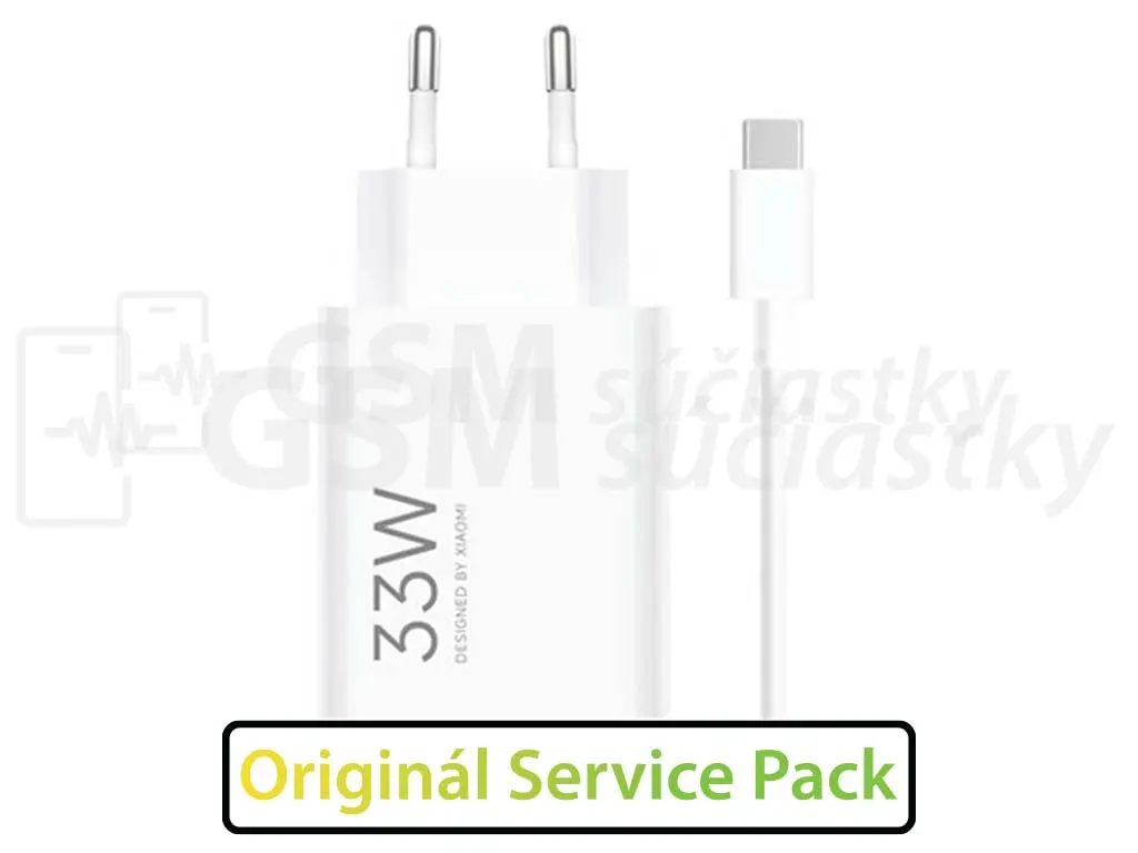 Xiaomi nabíječka 33W MDY 16 EF + USB C 3A kabel Originál