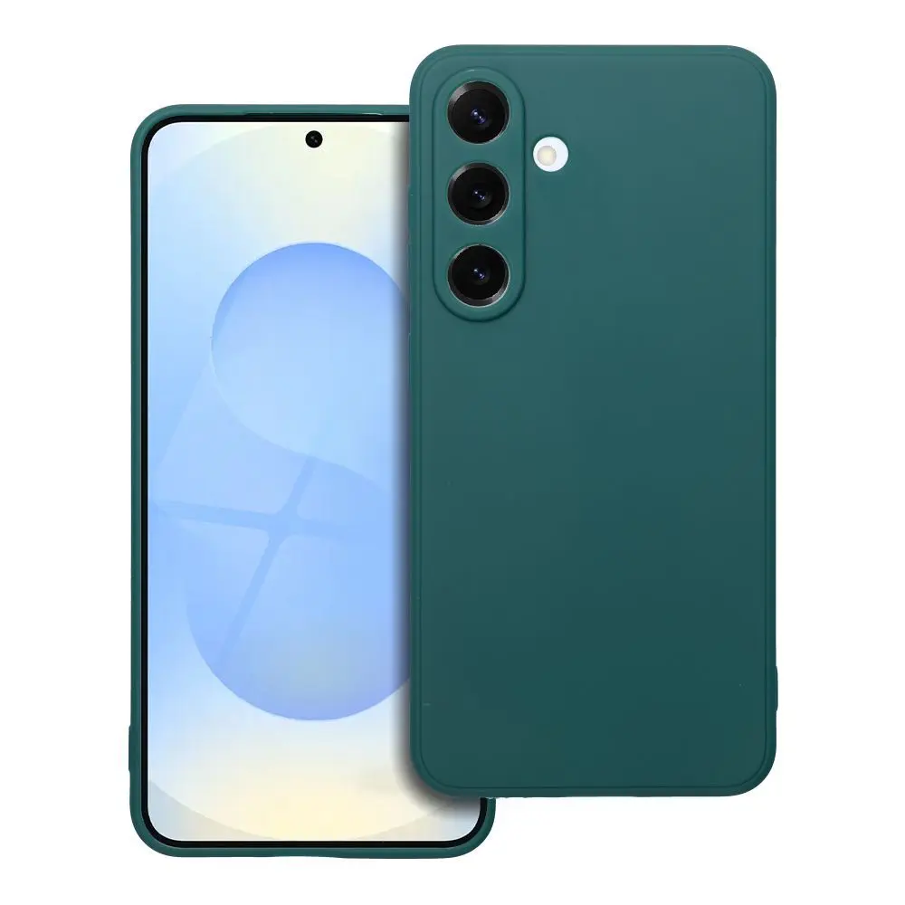Pouzdro na mobil Samsung Galaxy S25, tmavě zelené 1