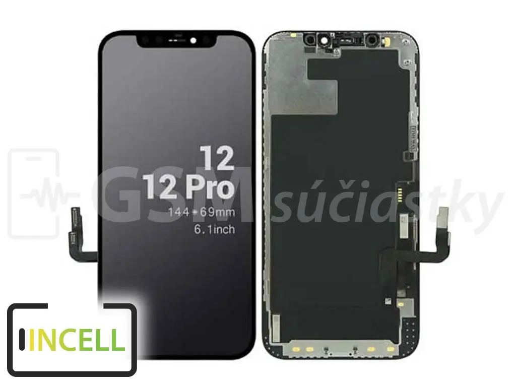 iPhone 12, 12 Pro LCD displej + dotykové sklo incell