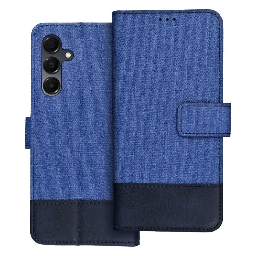 Peněženkový kryt pro Samsung Galaxy A16 4G, A16 5G, modrý 1