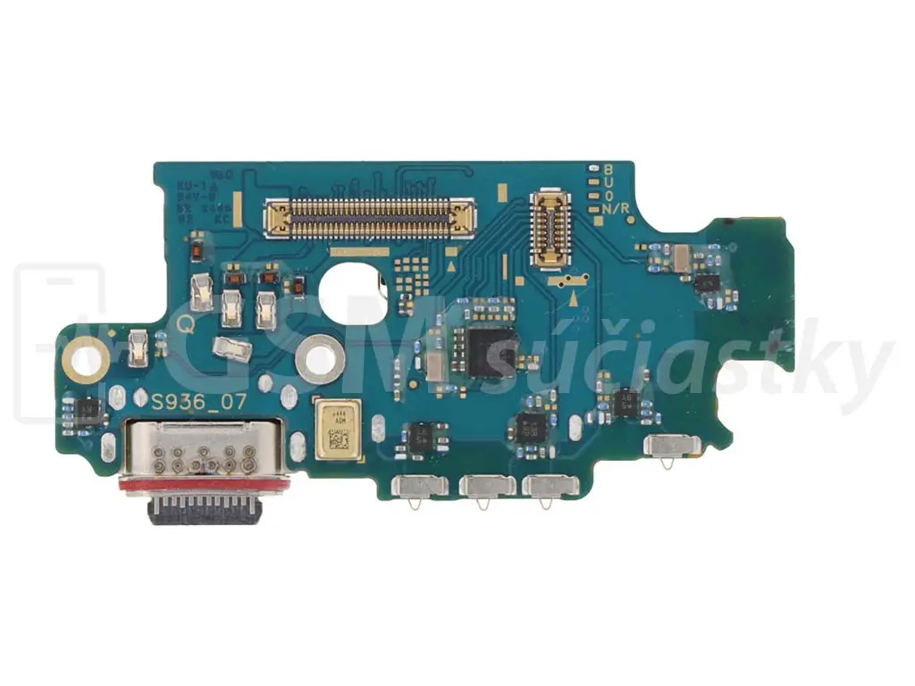 PCB deska nabíjení Samsung S936 Galaxy S25 Plus flex nabíjecí konektor, mikrofon