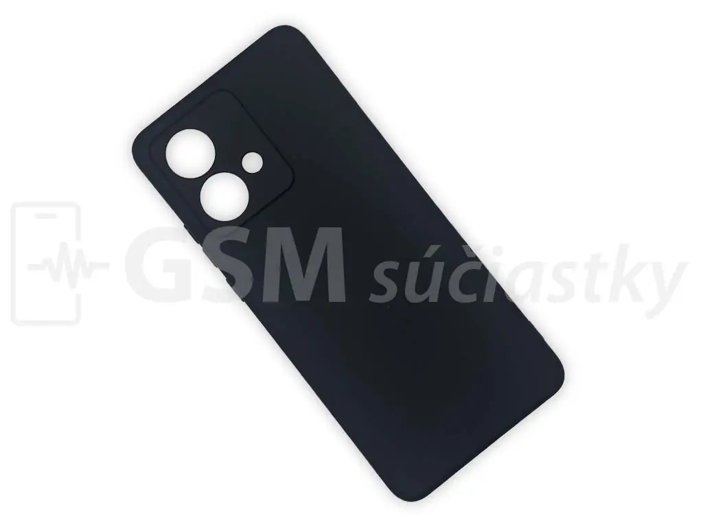 Silikonový kryt na mobil Motorola Edge 40 Neo, Černý