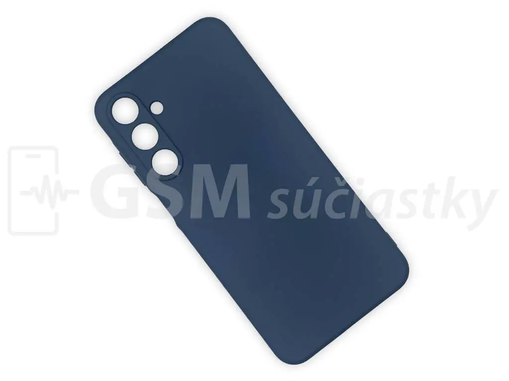 Silikonový kryt na mobil Samsung Galaxy A16 4G, A16 5G, Modrý