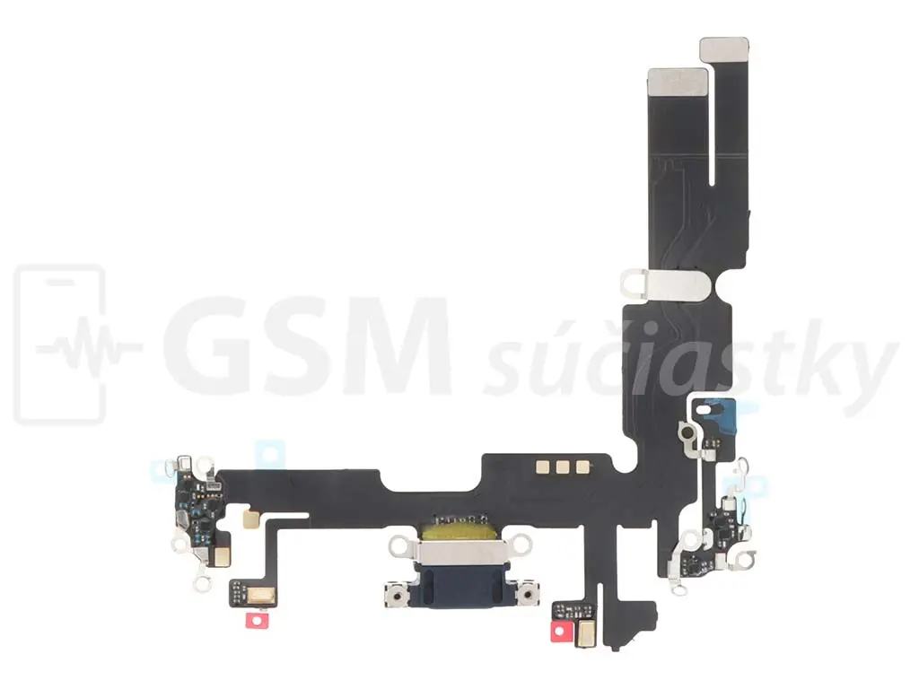Flex nabíjení iPhone 14 Plus nabíjecí konektor, mikrofon