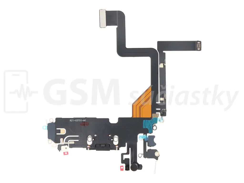 Flex nabíjení iPhone 14 Pro nabíjecí konektor, mikrofon