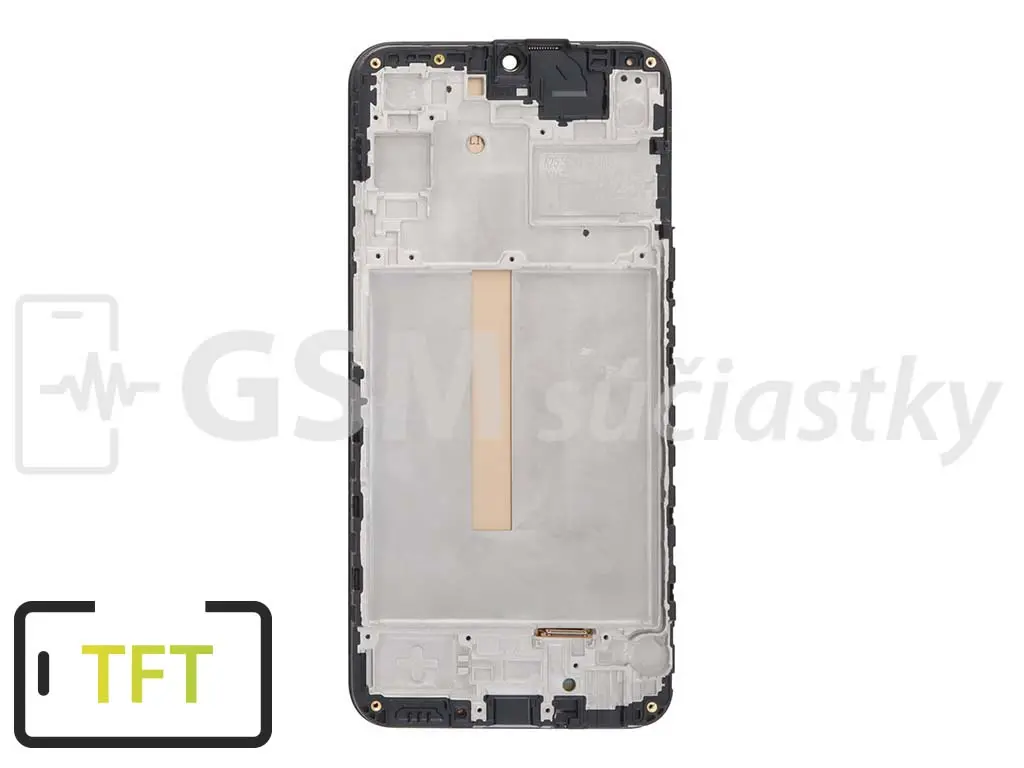 Samsung A256 Galaxy A25 5G LCD displej + dotykové sklo a rám TFT
