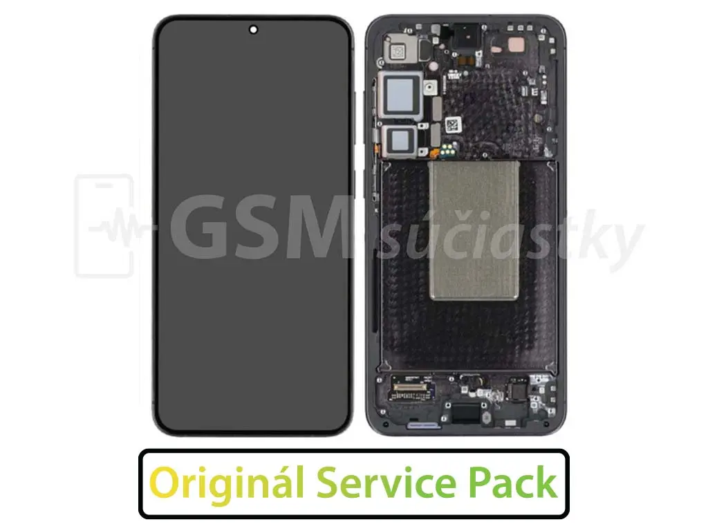 Samsung S926 Galaxy S24 Plus LCD displej + Dotykové sklo a rám Originál