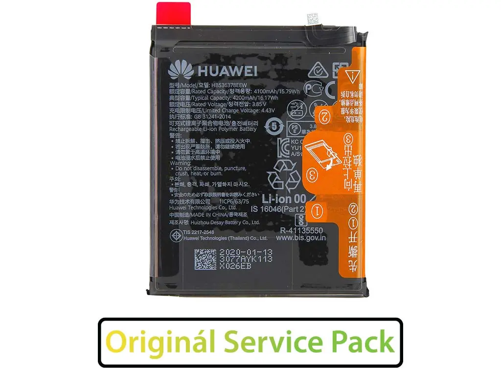 Baterie Huawei P40 Pro HB536378EEW