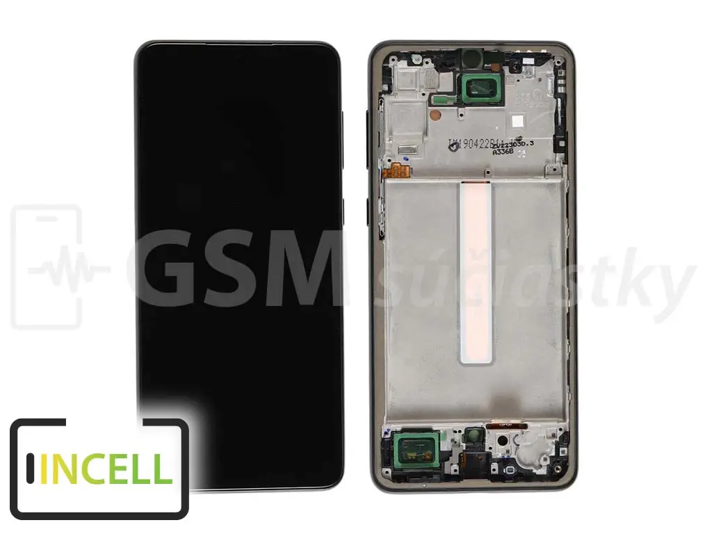 Samsung Galaxy A33, A336B LCD displej + dotykové sklo a rám incell
