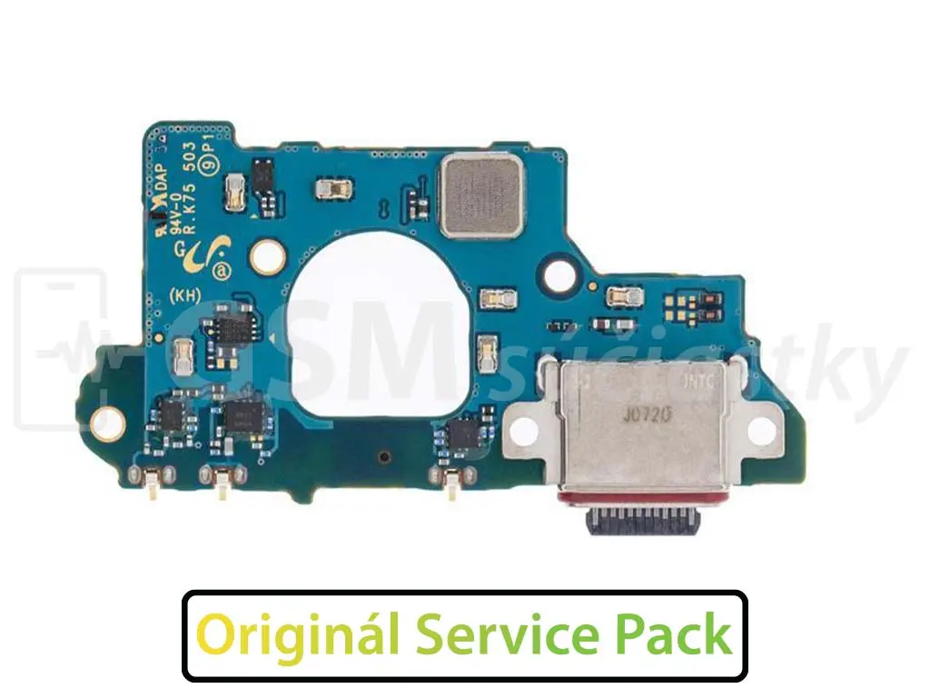 Deska nabíjení Samsung Galaxy S20 FE nabíjecí konektor, mikrofon Originál service pack