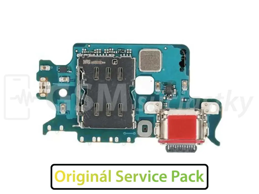 Deska nabíjení Samsung Galaxy S22 nabíjecí konektor, mikrofon Originál