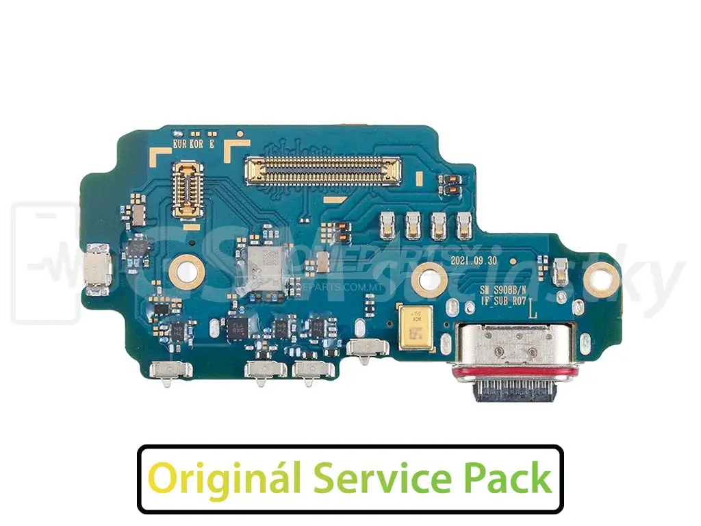 Deska nabíjení Samsung Galaxy S22 Ultra nabíjecí konektor, mikrofon Originál service pack