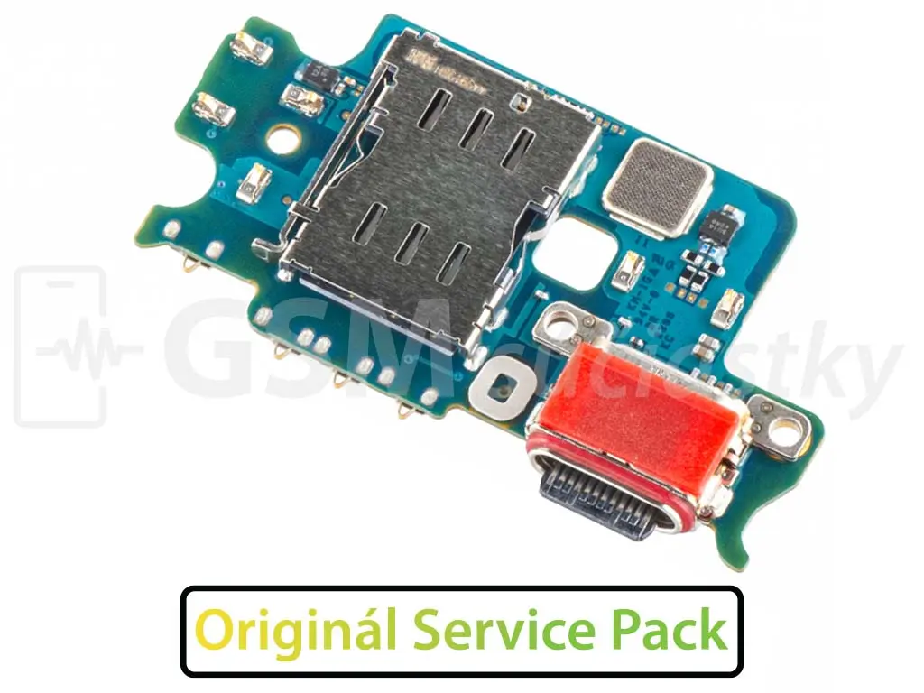 Deska nabíjení Samsung Galaxy S23 5G nabíjecí konektor, mikrofon Originál service pack