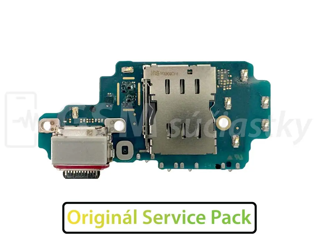 Deska nabíjení Samsung Galaxy S24 Ultra nabíjecí konektor, mikrofon Originál service pack