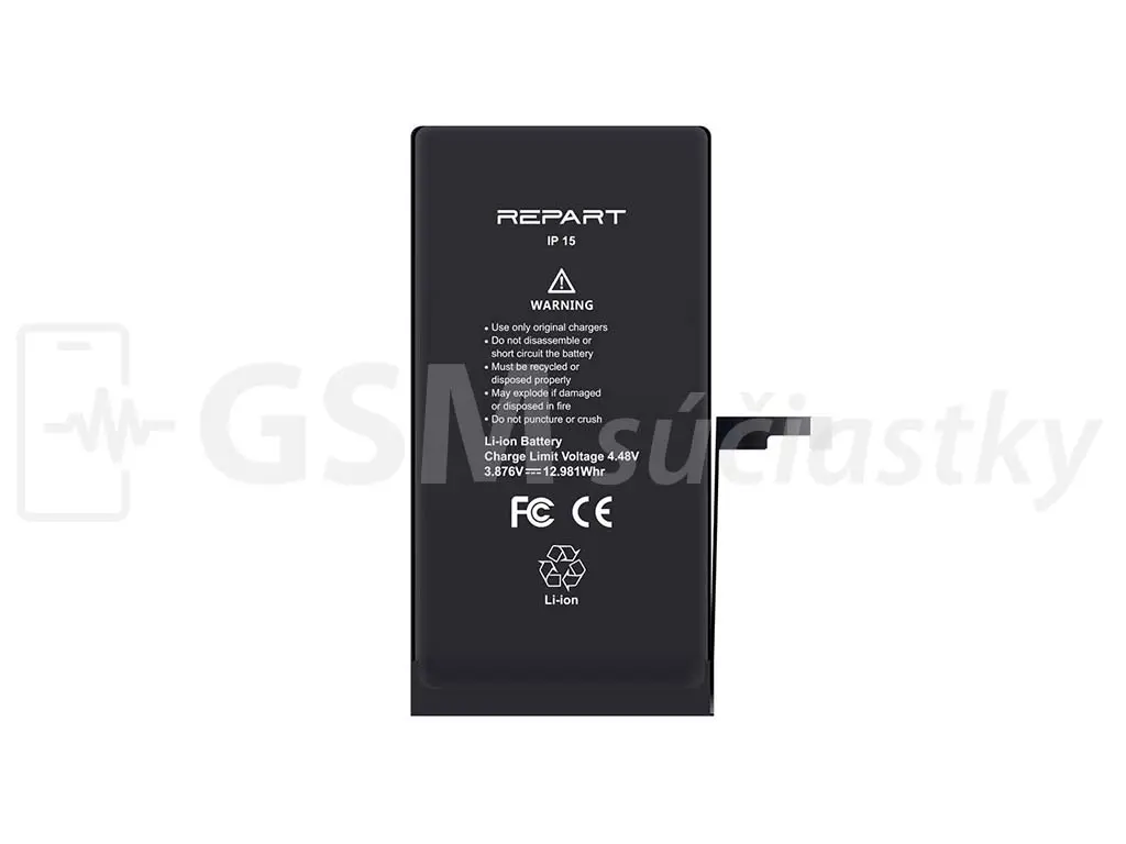 Baterie REPART iPhone 15