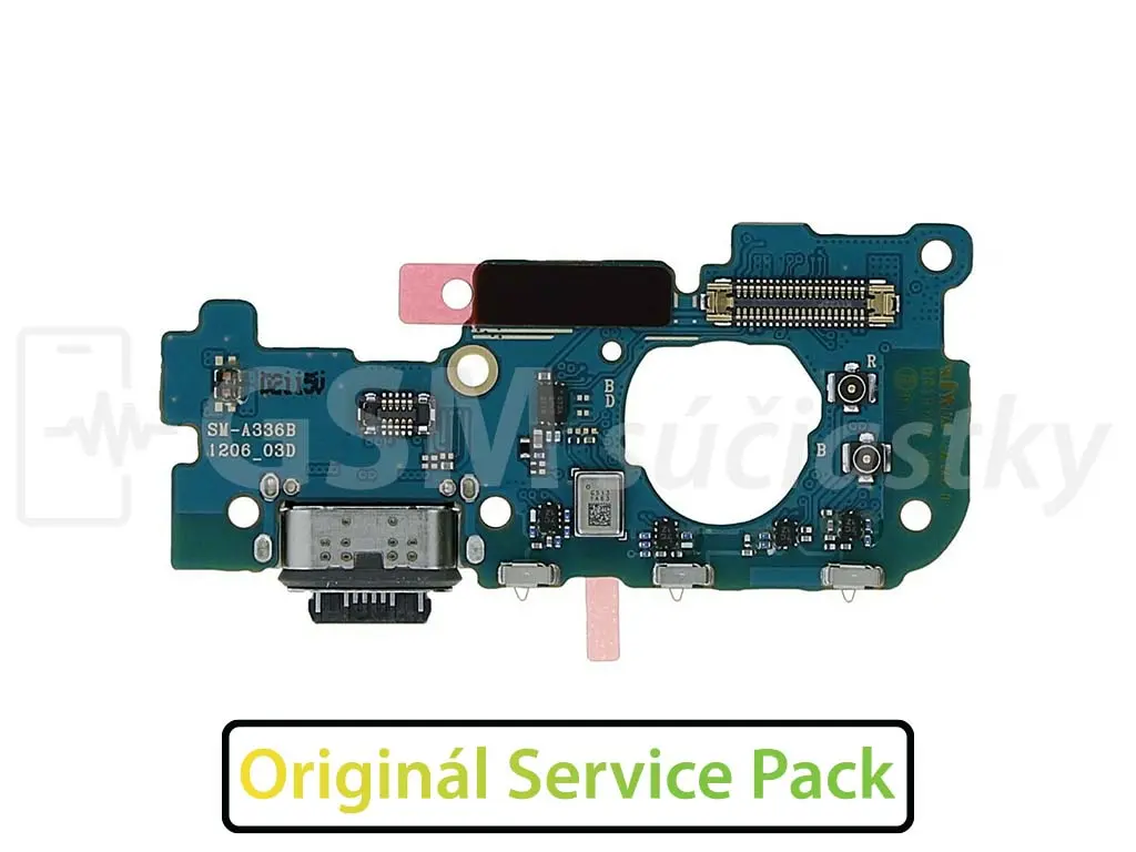 Deska nabíjení Samsung Galaxy A33 5G nabíjecí konektor, mikrofon Originál service pack