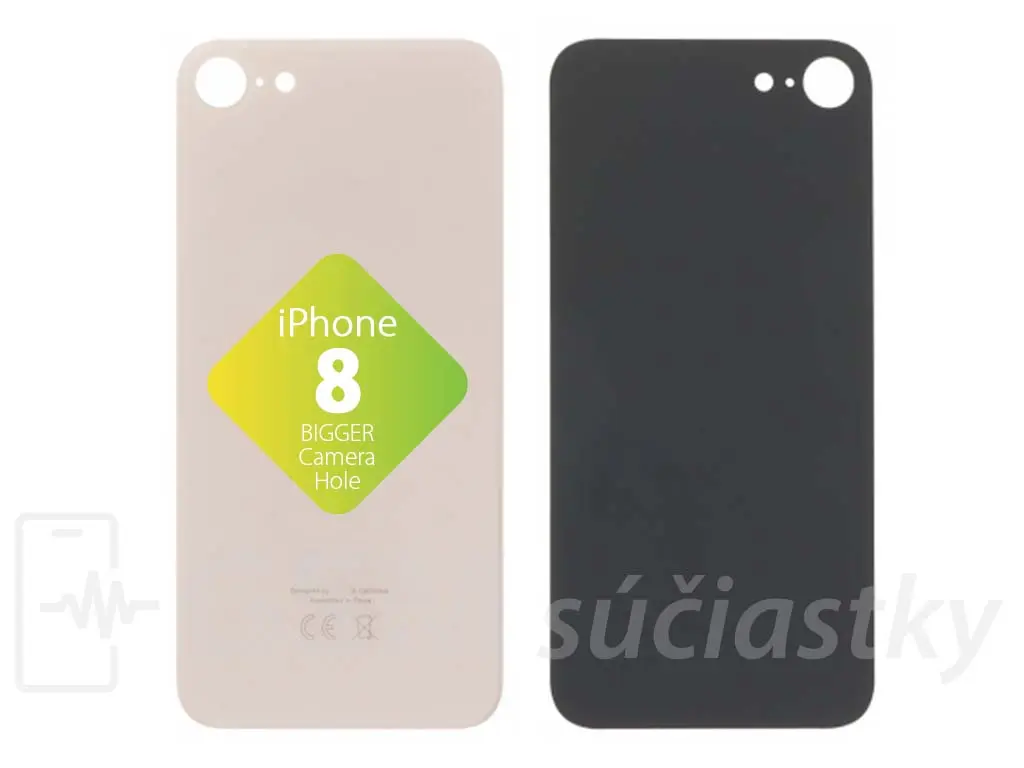 Apple iPhone 8 Zadní sklo housingu Zlaté