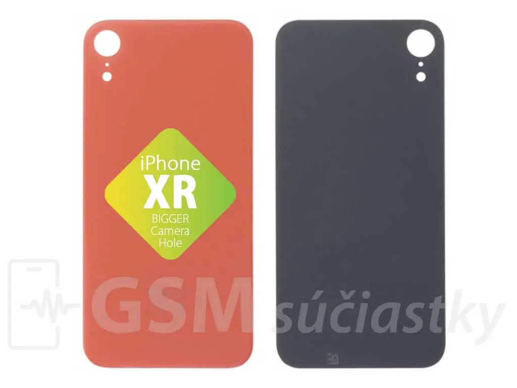 Apple iPhone XR Zadní sklo krytu Coral