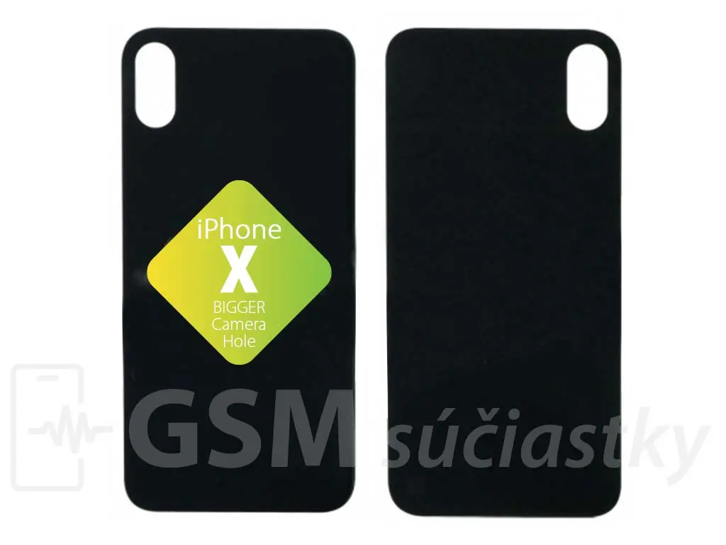 Apple iPhone X zadní sklo housingu Space Gray